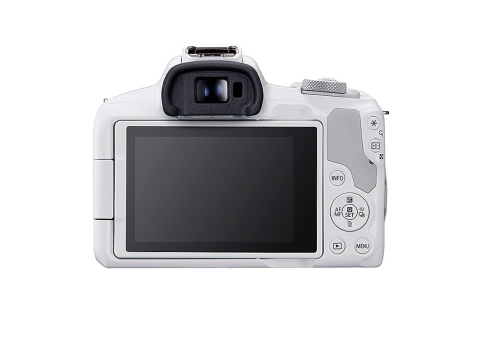 Canon EOS R50 + RF-S 18-45mm 4.5-6.3 IS STM, White.Picture3