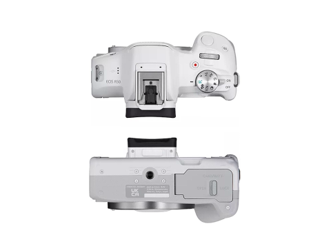 Canon EOS R50 + RF-S 18-45mm 4.5-6.3 IS STM, White.Picture6
