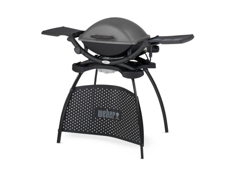 Weber Q 2400 grill with Stand, Dark Grey.Picture3